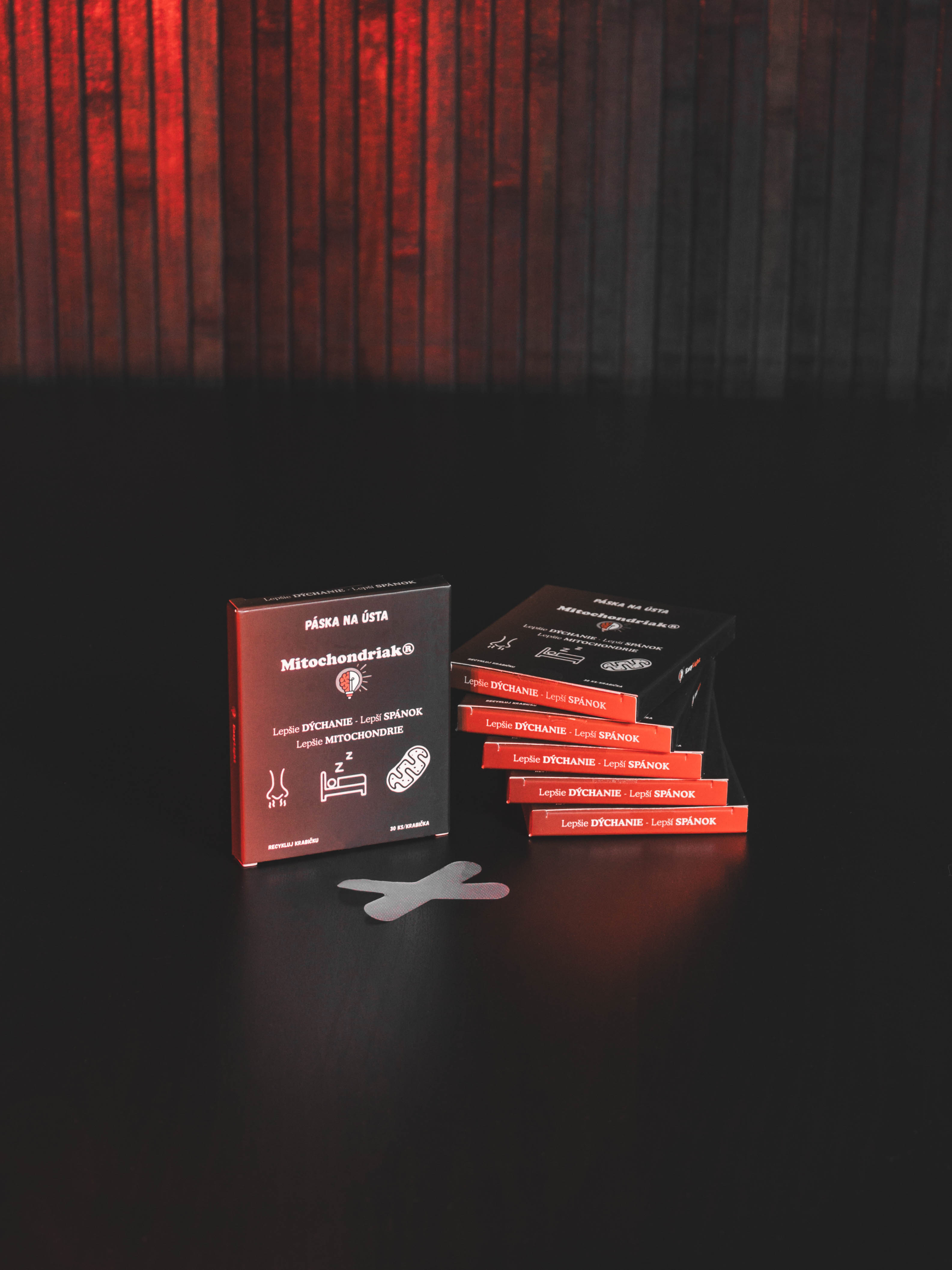 Pásky na ústa Mitochondriak