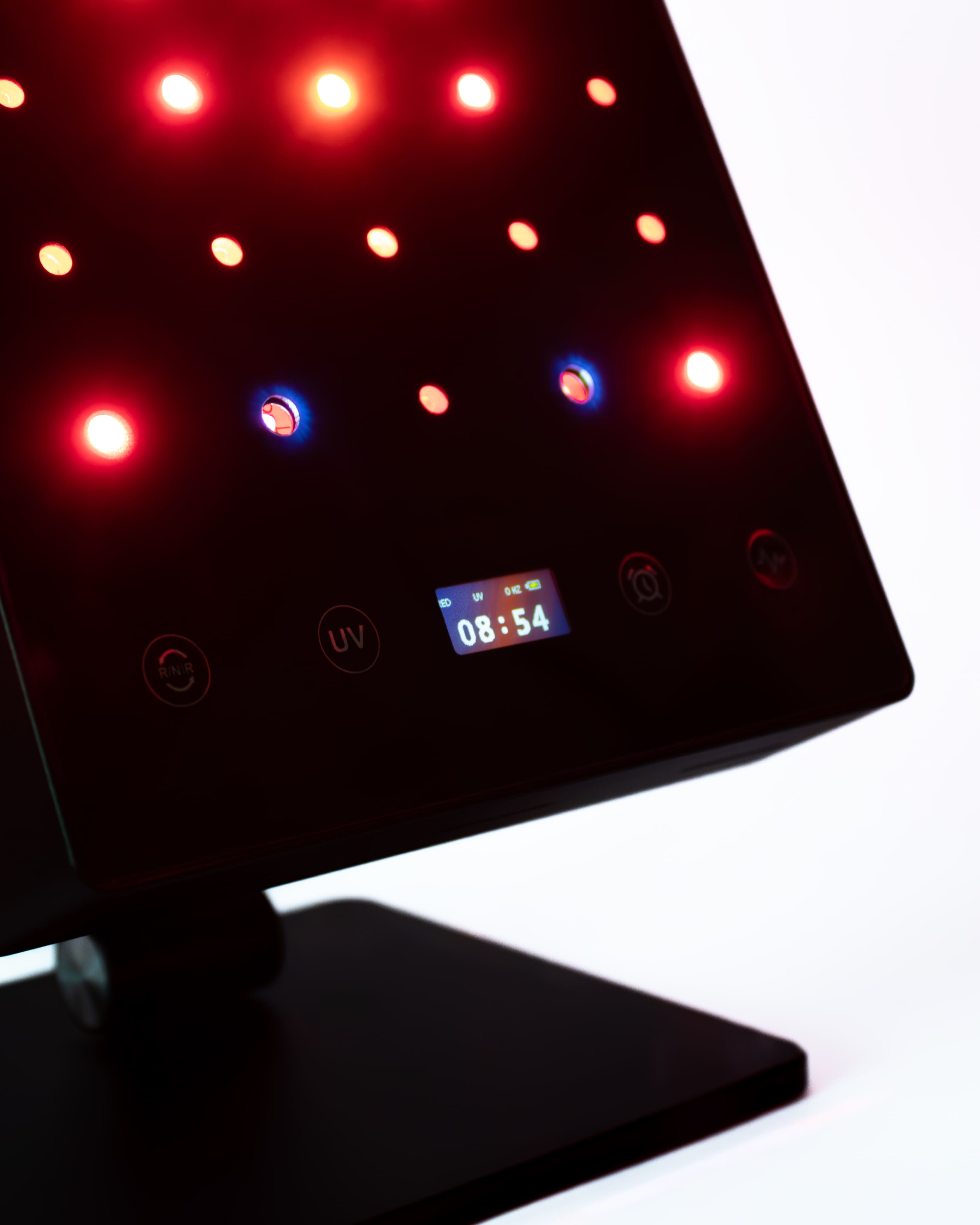 Displej a ovládání - Mitochondriak UV portable